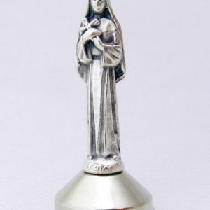 Statue métal- Ste Rita 5cm