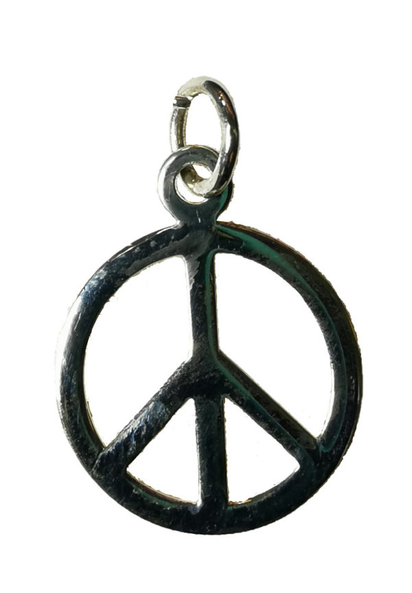 Pendentif en Argent 925 - SYMBOLE DE LA PAIX 17mm