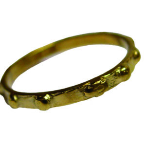 Bague en Plaqué Or Taille 58 - DIZAINIER