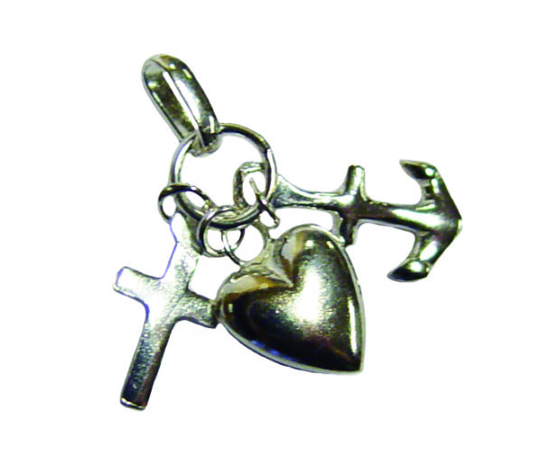 Pendentif en Argent 925 - TROIS VERTUS