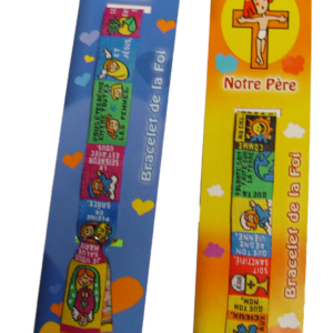 Bracelet en Tissus - PRIERE ENFANT MARIE