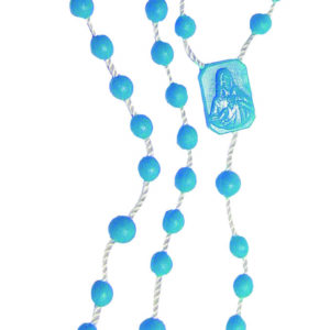 Chapelet en plastique - BLEU