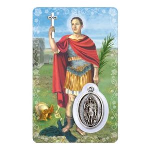 Carte-prière avec insertion ST EXPEDIT- italien