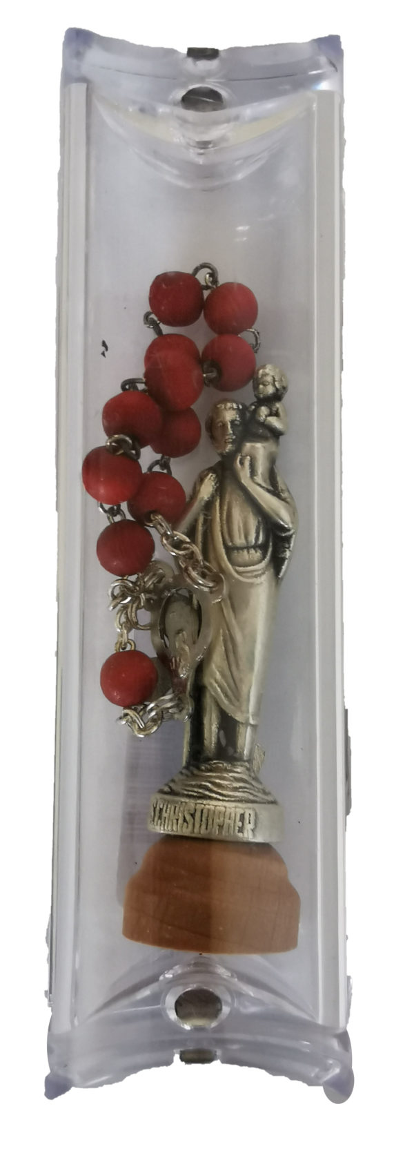 Coffret Statue + Dizainier - SAINT CHRISTOPHE