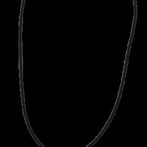Collier Cordon + Croix en Métal 17X35