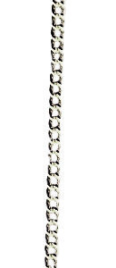 Collier 40cm en Argent 925 - GOURMETTE RONDE
