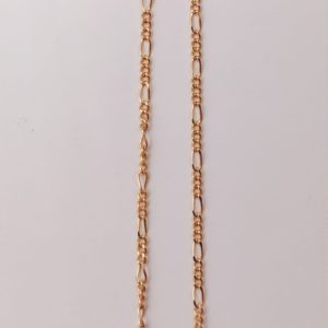 Collier 45cm en Plaqué Or - FIGARO