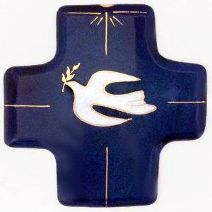 Esprit de paix 7,7X8cm - EMAUX DU LIBAN