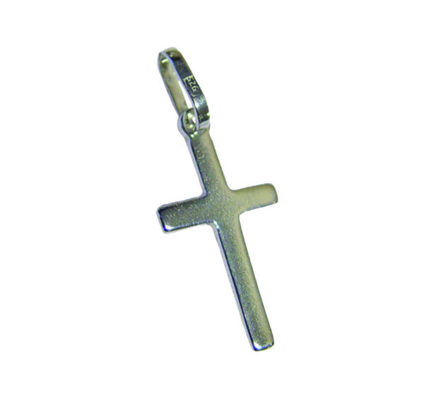 Croix en Argent 925 20mm - PLATE