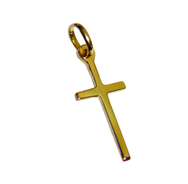 Croix en Plaqué Or 20mm - SIMPLE