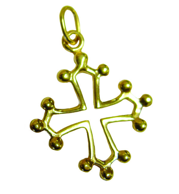 Croix en Plaqué Or 20mm - OCCITANE
