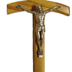 Crucifix en Bois Arc 17cm