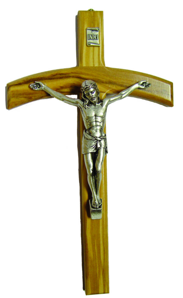 Crucifix en Bois Arc 25cm