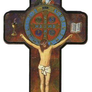Croix en Bois 12cm - ST BENOIT