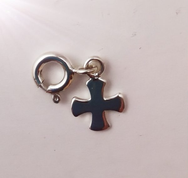 Croix en Argent 925 - CHARME Croix 8x8mm