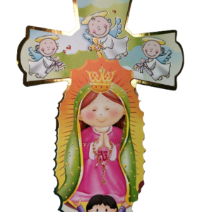 Croix en Bois 10x15cm - ENFANT
