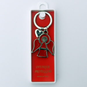 Porte-Clefs ANGE GARDIEN- ROUGE