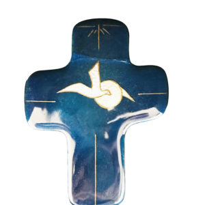 Croix  AUBE NOUVELLE 11,3x8,3cm - EMAUX DU LIBAN