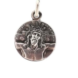 Médaille 17mm en Argent 925 - SAINTE FACE