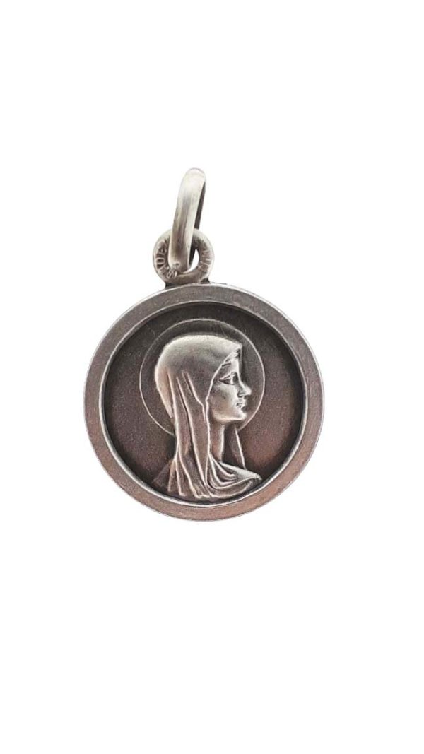Médaille 17mm en Argent 925 - VIERGE