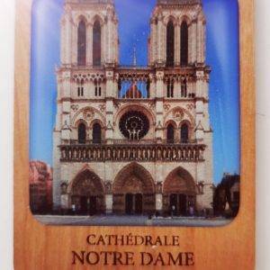 Magnet en Bois d'Erable - ND DE PARIS