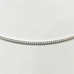 Chaîne en Argent 925 - 50cm- Maille PLATE
