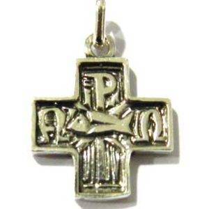 Croix en Argent 925- 1,5x1,5cm - CHRIST INRI