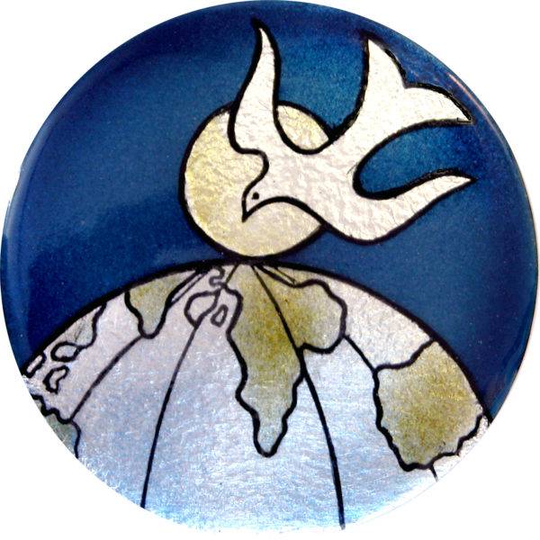 Lumière du moNotre Dame e D8,3cm - EMAUX DU LIBAN