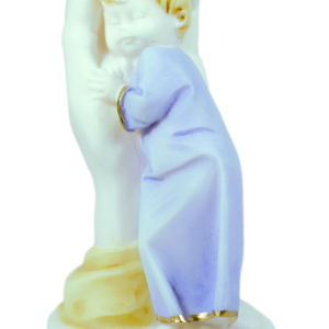 Rêve de Garçon - Statue en albâtre 11cm -Couleur