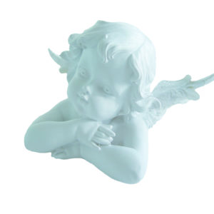 Statue en Résine 9x16cm - TÊTE ANGE RAPHAËL