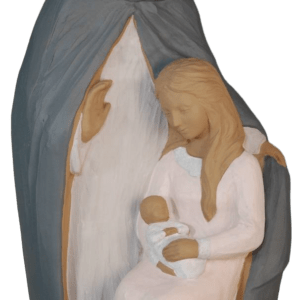 La Sainte Famille 30cm polychrome- Pierreline
