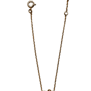 Bracelet en Plaqué Or - ANGE AVEC COEUR