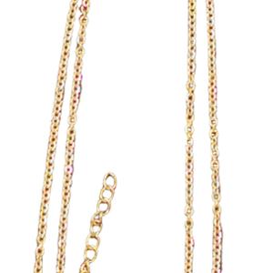 Pendentif Coeur Nacre 20mm  + Chaîne  Dorée Réglable - Miraculeuse