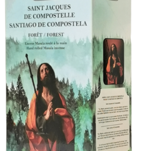 1 étui de 12 bâtons d'Encens - St Jacques de Compostelle - Forêt