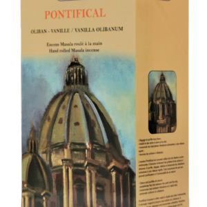 12 étuis de 12 bâtons d'Encens - PONTIFICAL - Oliban Vanille