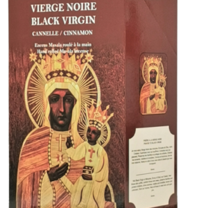1 étui de 12 bâtons d'Encens - VIERGE NOIRE - Cannelle