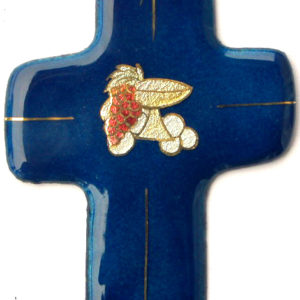 Pain et vin 11,3X8,3cm - EMAUX DU LIBAN