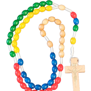 Chapelet en Bois sur Corde - MISSIONNAIRE