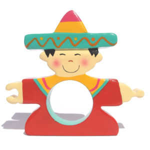 Rond de Serviette mexicain 13x12cm