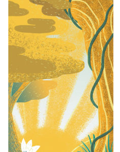Signet Plastifié 18.5x4.5cm Pater Noster + Prières Français/Anglais