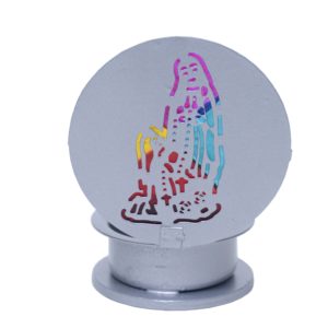 Tea light avec bougie chauffe plat - BERNADETTE + LOURDES - Boite PVC