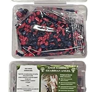 Encens en Grains Ange Gardien - Boite transparente de 50gr