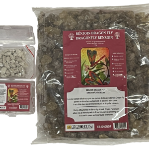 Encens en Grains Benjoin Dragon Fly - Boite transparente de 50gr
