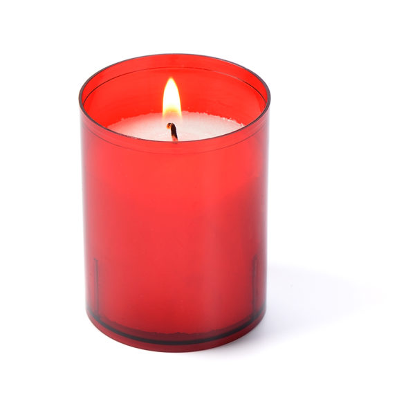 Veilleuse 20 Heures Rouge - 50x65mm