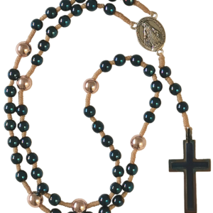 Chapelet des Larmes de Sang de Marie + Livret - Perles 6/8mm