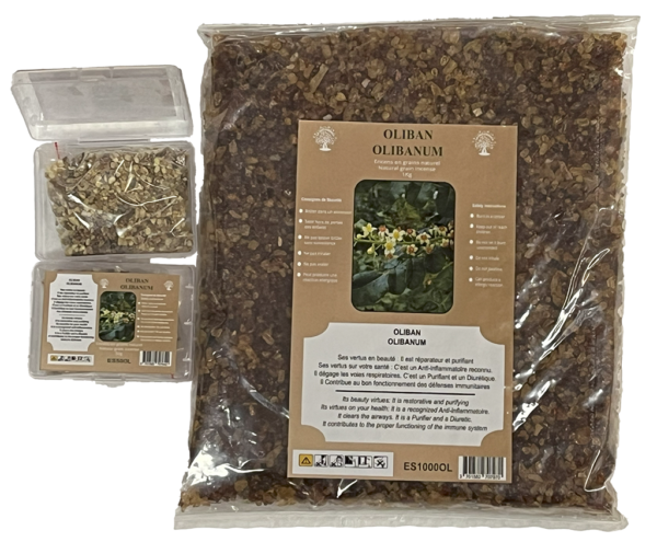 Encens en Grains Oliban - Sachet de 1 Kilo