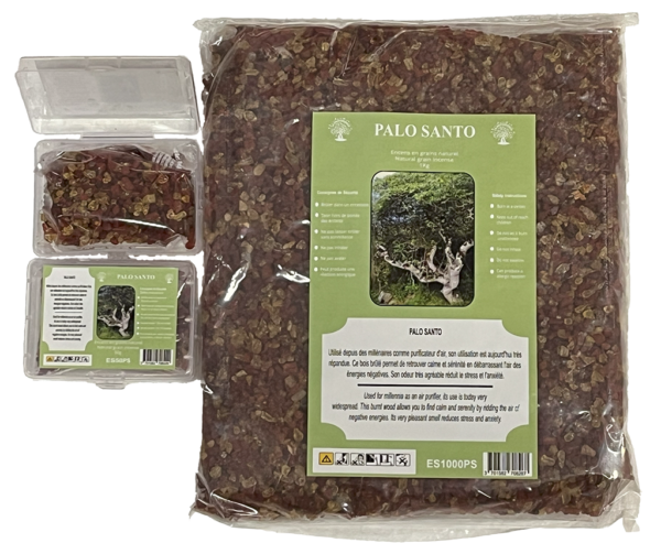 Encens en Grains Palo Santo - Sachet de 1 Kilo