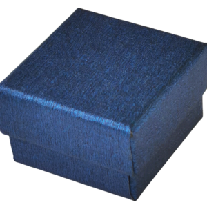 Boîte à bijoux cartonnée 5X5X Hauteur fermée 3cm