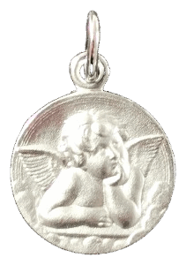 Médaille 16mm Argent 925  - ANGE